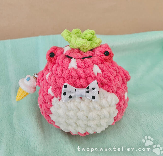 red strawberry froggy!